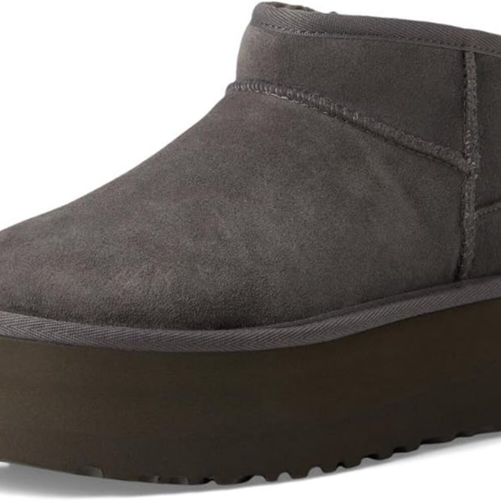 UGG Gray Ankle Boots